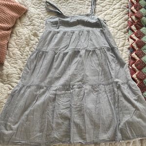 Madewell Tiered Midi Dress